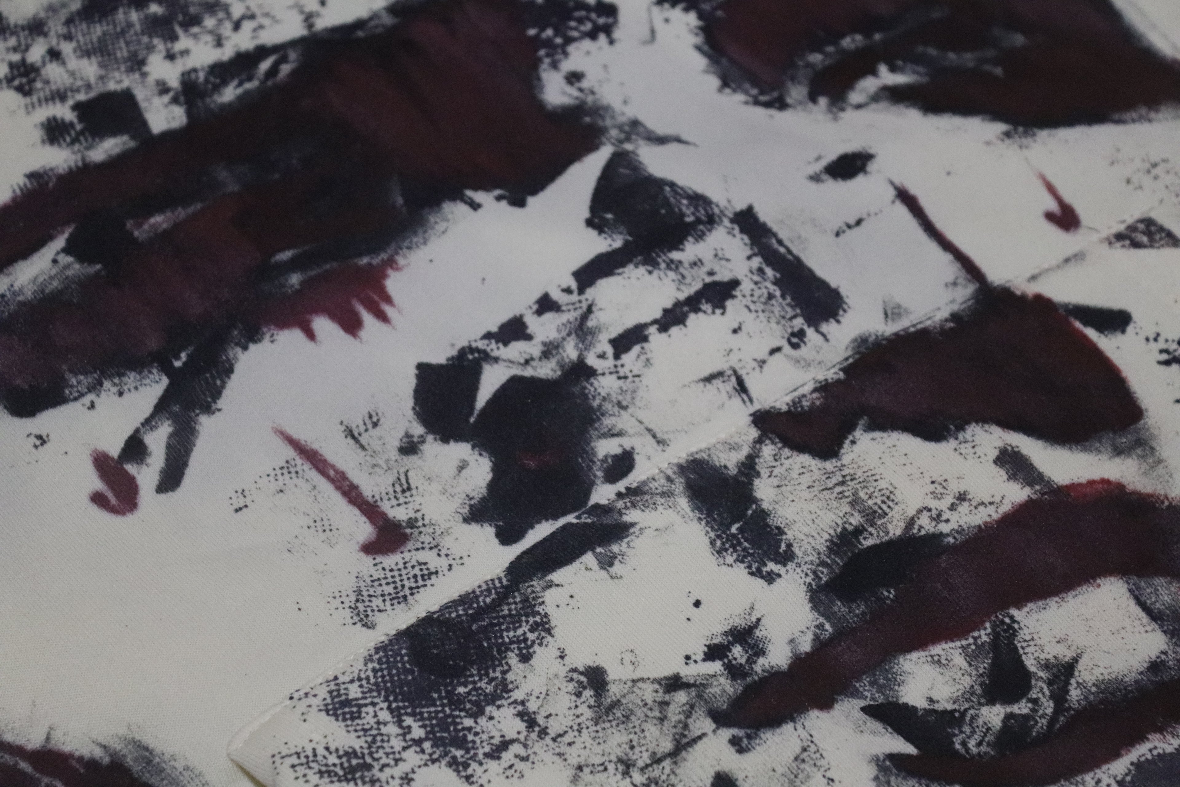 Fragmented -  hand-painted Hoodie