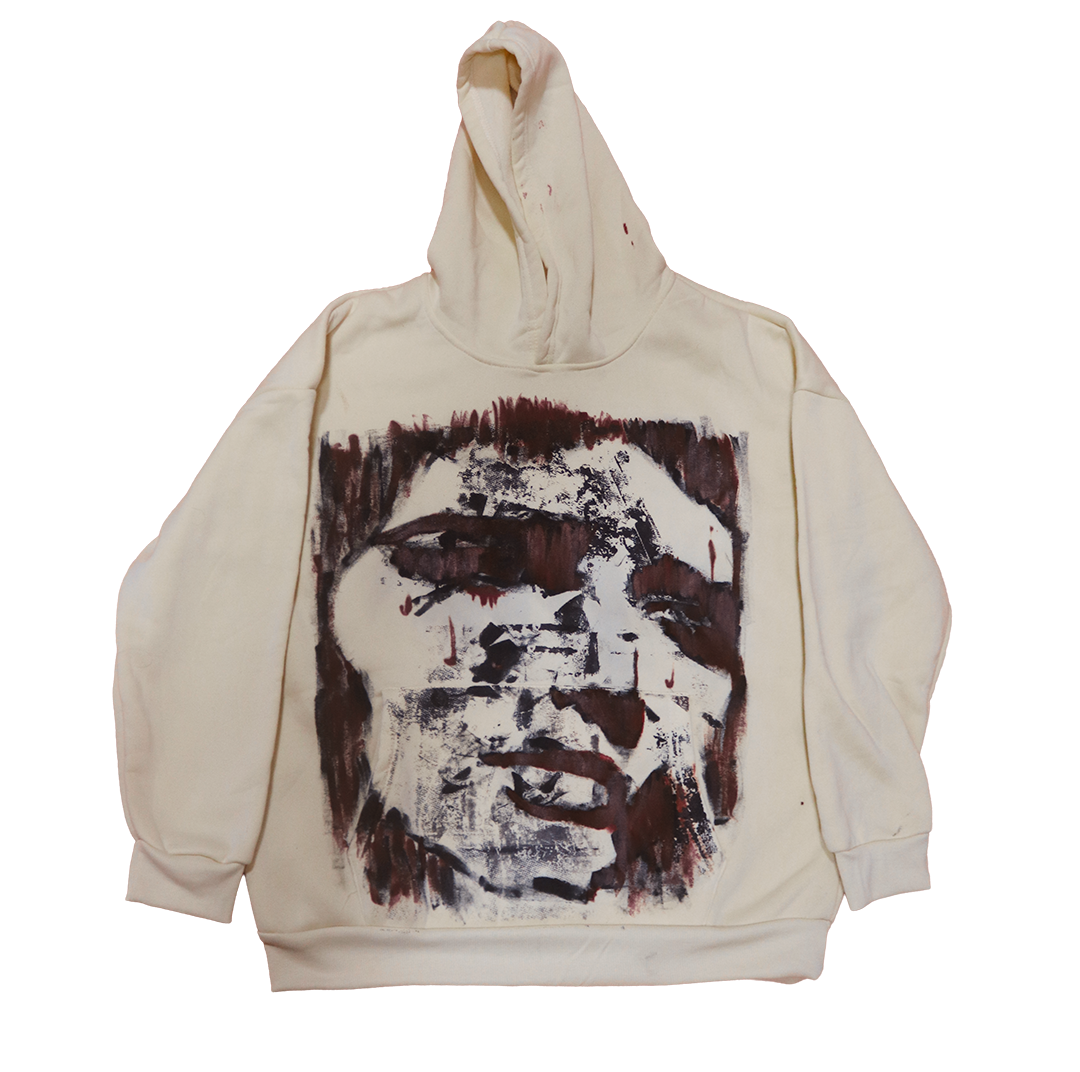 Fragmented -  hand-painted Hoodie
